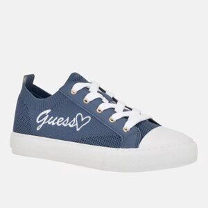 Guess Women's Knit Laidie Low Top Sneakers Shoes Size 8M Blue  . New without box